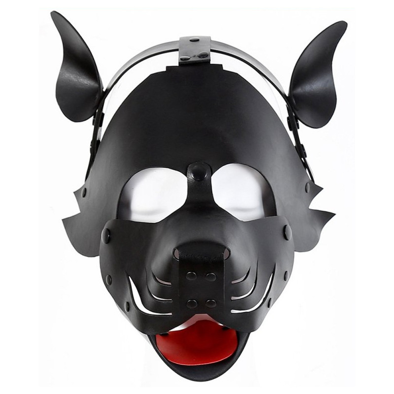Kinky Puppy Masque Dog Pup Noir
